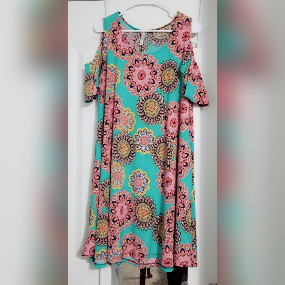 cold shoulder dress